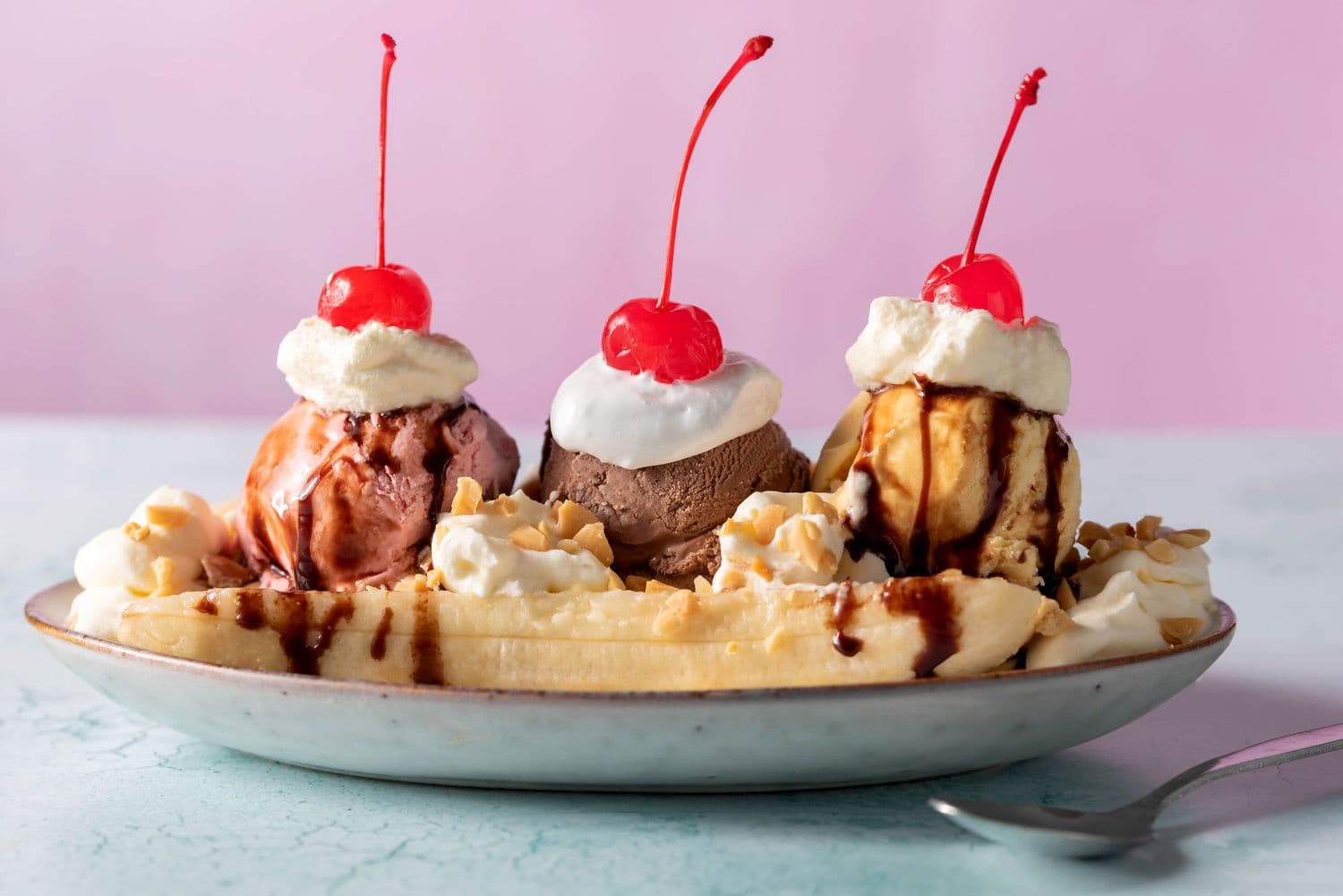 Banana Split Sundae